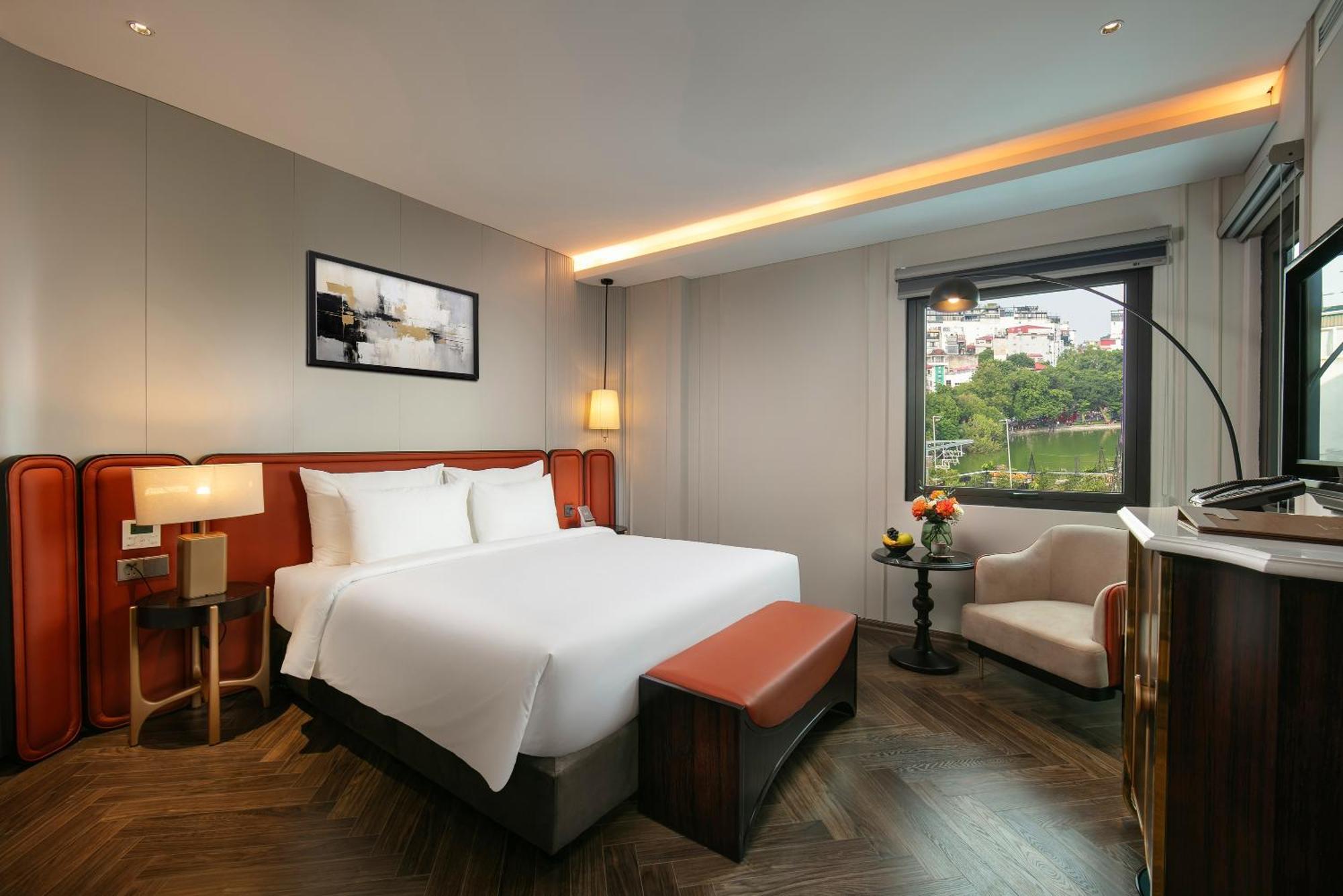 Le Premier Hotel & Rooftop Bar ฮานอย ภายนอก รูปภาพ
