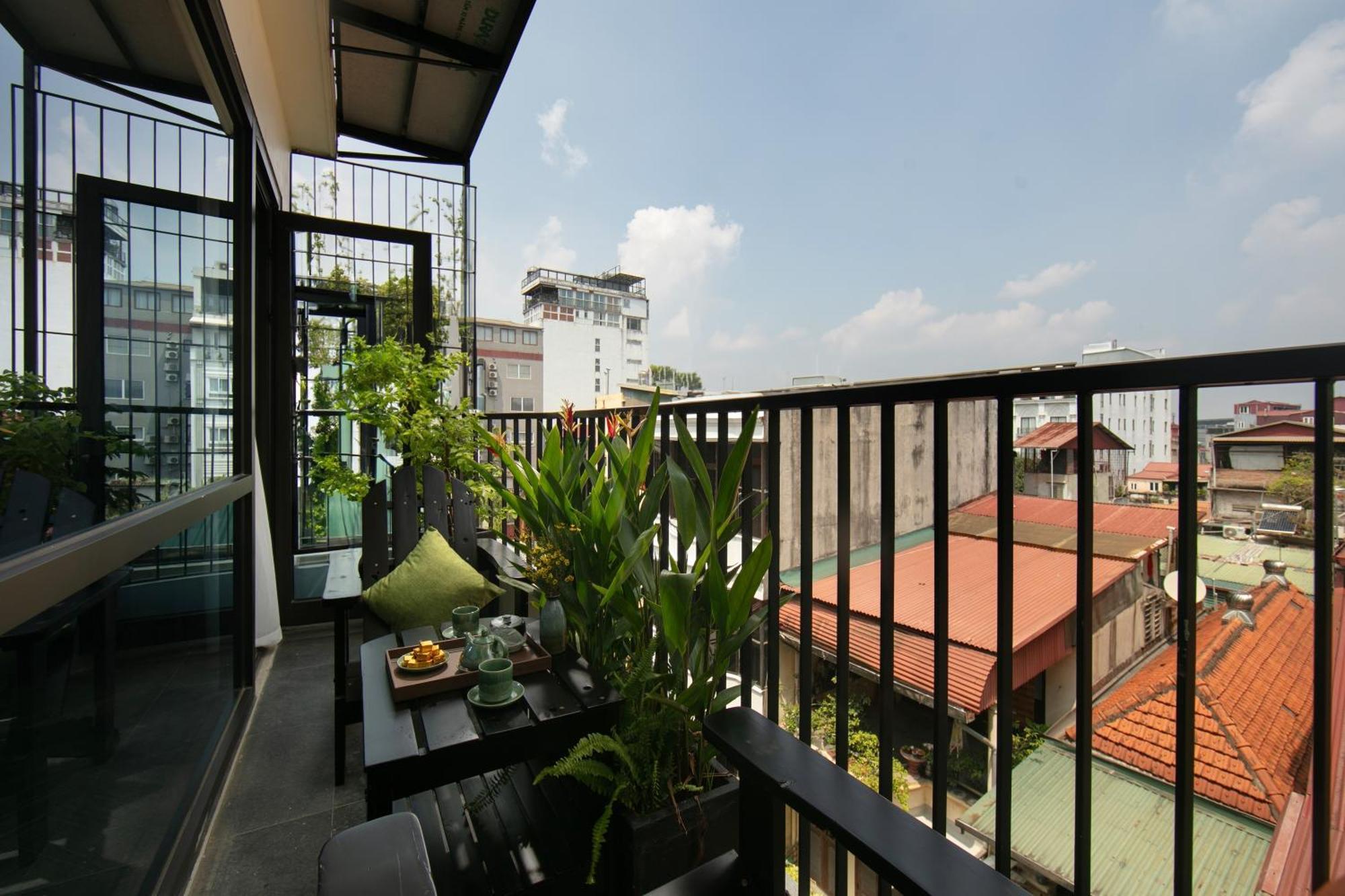 Le Premier Hotel & Rooftop Bar ฮานอย ภายนอก รูปภาพ
